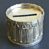 German 800 Martin Mayer Pendant Charm Drum c.1890