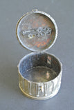 German 800 Martin Mayer Pendant Charm Drum c.1890