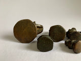 Set of 8 Burmese Antique Bronze Opium Weights - Brahmani Duck - 18th Century.