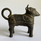 Antique Bronze Archaic Ram Sculpture