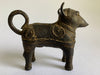 Antique Bronze Archaic Ram Sculpture