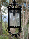 Vintage Wrought Iron Lantern Pendant Lighting