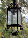 Vintage Wrought Iron Lantern Pendant Lighting