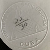 Original SIGNED Cuban Poster