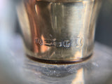 Pair of Perfume Bottles AC Birmingham c. 1935 Guilloche Tops