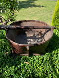 Antique Asian Shoulder Yoke with Woven Baskets