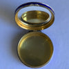 Guilloche Enamel Sterling 935 Silver Antique Pill Box