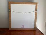 A Vintage Framed Riverina Wool Bale Stencil