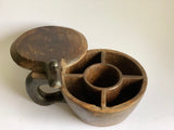 Vintage Wooden Spice Box
