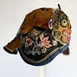 Chinese Silk Embroidered Festival Hat c.1900’s