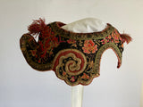 Chinese Textile Yi Minority Embroidered Rooster Hat