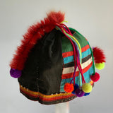 Vintage Akha Minority Embroidered Childs Hat
