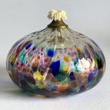 Vintage Glass Oil Lamp