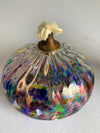 Vintage Glass Oil Lamp
