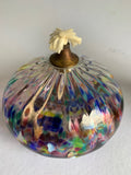 Vintage Glass Oil Lamp