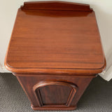 Antique Victorian Mahogany Pot Cupboard / Bedside Cabinet