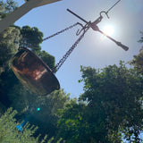 Copper Hanging Beam Steelyard Sliding Scale