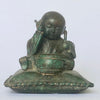 Rare Chinese Bronze Drummer Boy - 19th Century