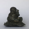 Rare Chinese Bronze Drummer Boy - 19th Century