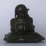Rare Chinese Bronze Drummer Boy - 19th Century
