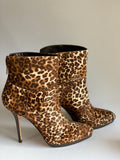 JIMMY CHOO - Alanis Leopard Print Boots