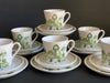 Figgjo 'MARKET' by Turi Gramstad Oliver. Norway, Mid-century 1960's set of 6