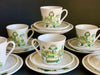 Figgjo 'MARKET' by Turi Gramstad Oliver. Norway, Mid-century 1960's set of 6