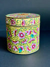 Antique Chinese Cloisonné Humidor/Tea Caddy