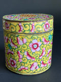 Antique Chinese Cloisonné Humidor/Tea Caddy