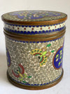 Chinese Cloisonné Humidor/Tea Caddy