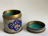 Chinese Cloisonné Humidor/Tea Caddy