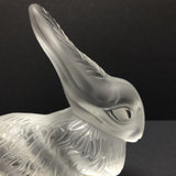 Lalique `Cesar’ Rabbit Figurine