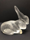 Lalique `Cesar’ Rabbit Figurine