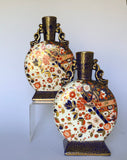A pair of Victorian Imari Pattern Vases c.1800's