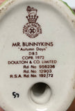 Royal Doulton Mr Bunnykins Figurine