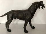 Large Bronze Gordon Retriever