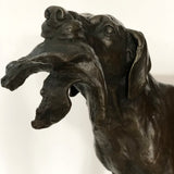 Large Bronze Gordon Retriever