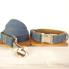Denim Jeans Dog Collars