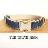 Denim Jeans Dog Collars