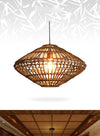 Southeast Asian Hand-Woven Pendant Lamp