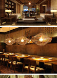 Southeast Asian Hand-Woven Pendant Lamp