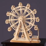 Robotime DIY 3D Laser Cutting Wooden Ferris Wheel Puzzle