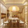 Bamboo Wicker Rattan Lantern Pendant Lights