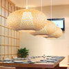 Bamboo Wicker Rattan Lantern Pendant Lights