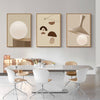 Abstract Scandinavia Geometric Canvas Poster