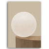 Abstract Scandinavia Geometric Canvas Poster