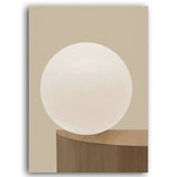 Abstract Scandinavia Geometric Canvas Poster