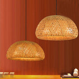 Japanese Rattan Pendant Lights