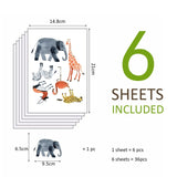 Forest Animal Wall Stickers