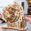 147pcs DIY Rotatable 3D Globe Laser